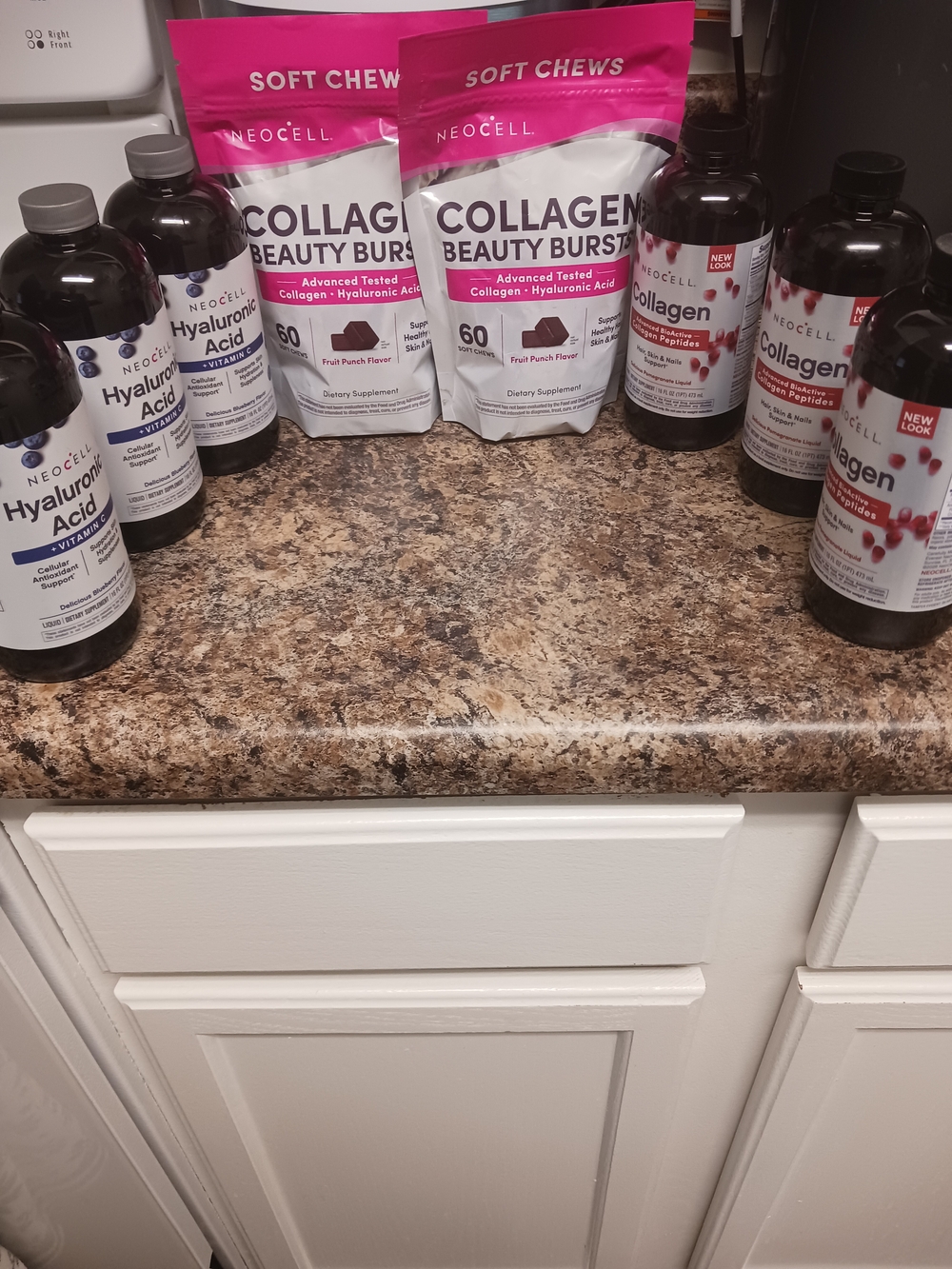Collagen Beauty Bursts & Hyaluronic Acid - Pink